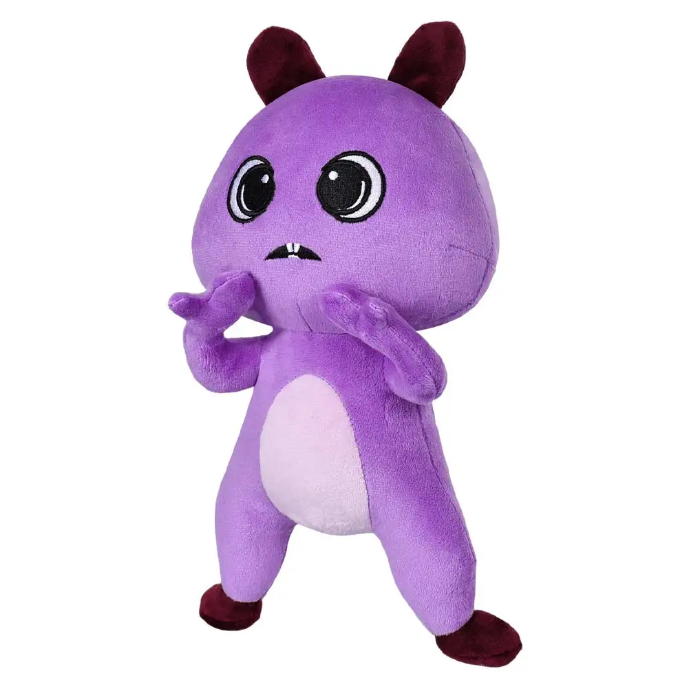 Fantasia 34cm śliczny fioletowy chomik maskotka pluszowe kreskówki zaklęcie Cosplay figurka Halloween karnawał rekwizyty na przyjęcia prezenty