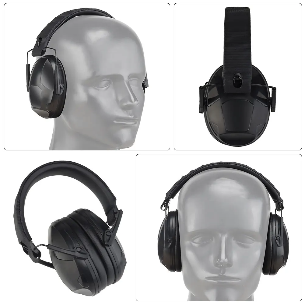 

Noise Canceling Collapsible Headset Ear Protection Gaming Headset Collapsible ABS Nylon