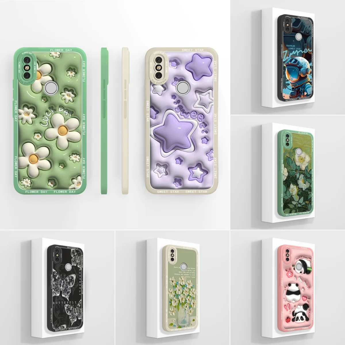 Popular Case For Xiaomi Mi A2 X6 Special Star Cases Liquid Soft Coques Durable Back Cover For MiX6 XiaomiA 2 Phone Carcas Shell