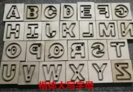 

Custom 26 letters acrylic knife die