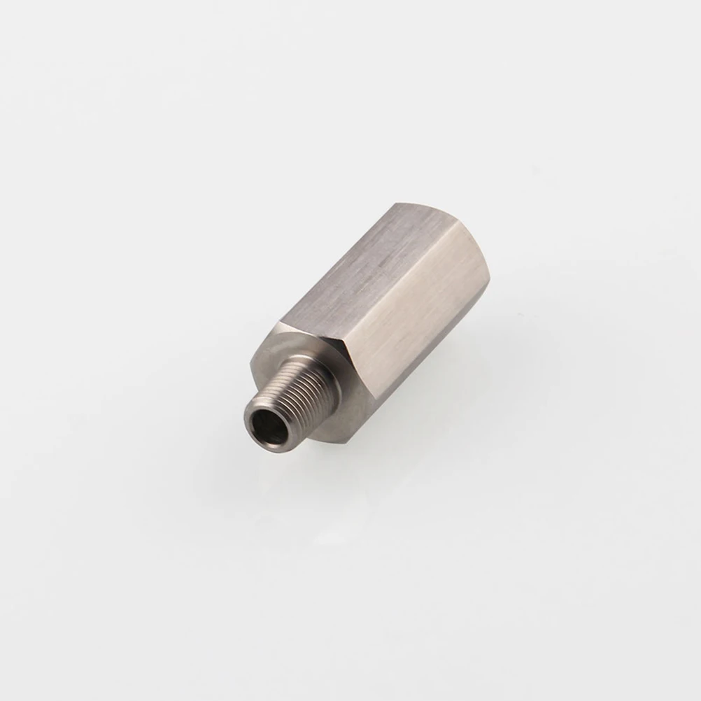 

/8 Inch Bspt Oil Pressure Sensor Tee Stainless Steel Npt Adapter For Supply Gauge Durable Corrosion Resistant Engine