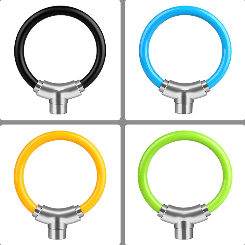 

Bicycle Lock Anti-theft Portable Lock Accessories Electric Battery Car Motorcycle Steel Cable Lock Fixed Mountain Bike Ring Lock