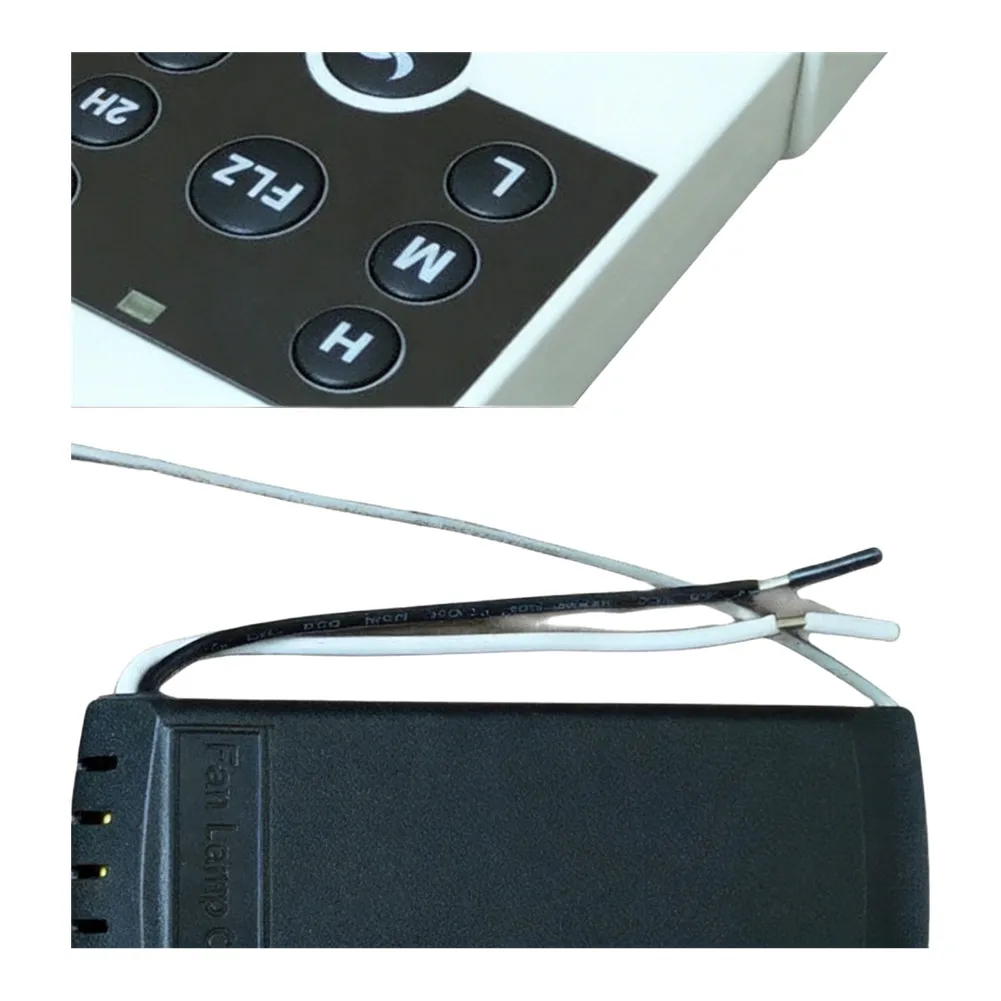 Smart AC Wireless Fan Remote Controller Supporting Timer-Based Operation for Compatible Ceiling Fans and Lights