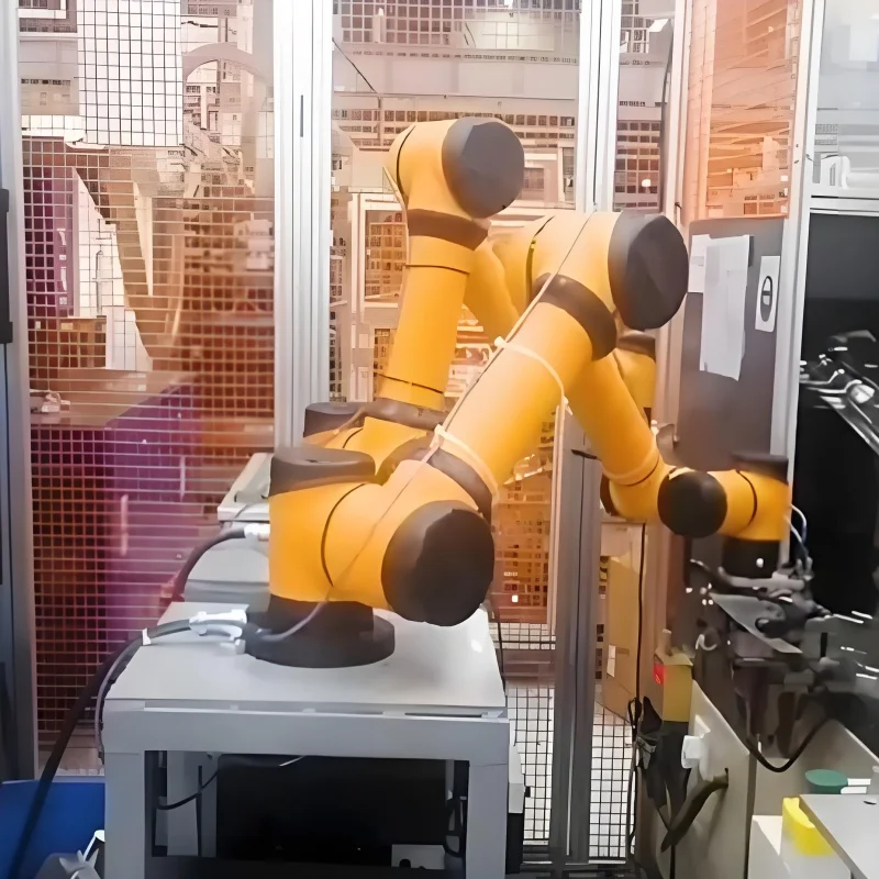 AUBO I20 6 Axis Industrial Automation Robotic Arm PLC Motor 5kg Payload 0.02mm Repeatability for CNC Machine Tending Robot