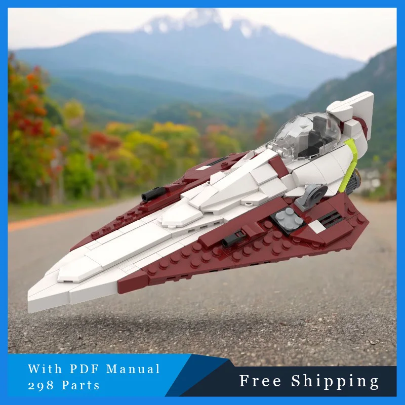 ชุดตัวต่อ Star Battle Series 298 ชิ้น โมเดลยานรบอวกาศสุดเท่ ประกอบเองได้ ของเล่นตัวต่อสร้างสรรค์ MOC ของขวัญวันหยุดสำหรับเด็ก