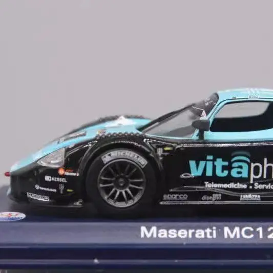 1:43 Maserati FIA GT Championship MC12 2010 TCV Supercar Simulated Alloy Car Model Toy Collection