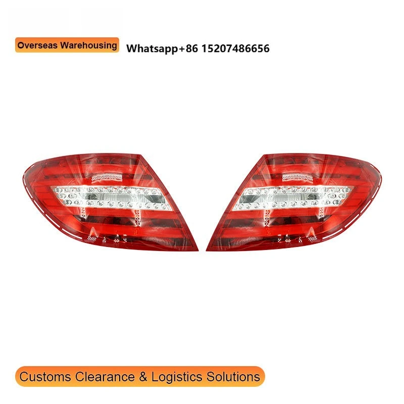 W204 Tail Light Assembly for Class 2007 - 2014 Rear Lamp Taillight Brake Light Replacement