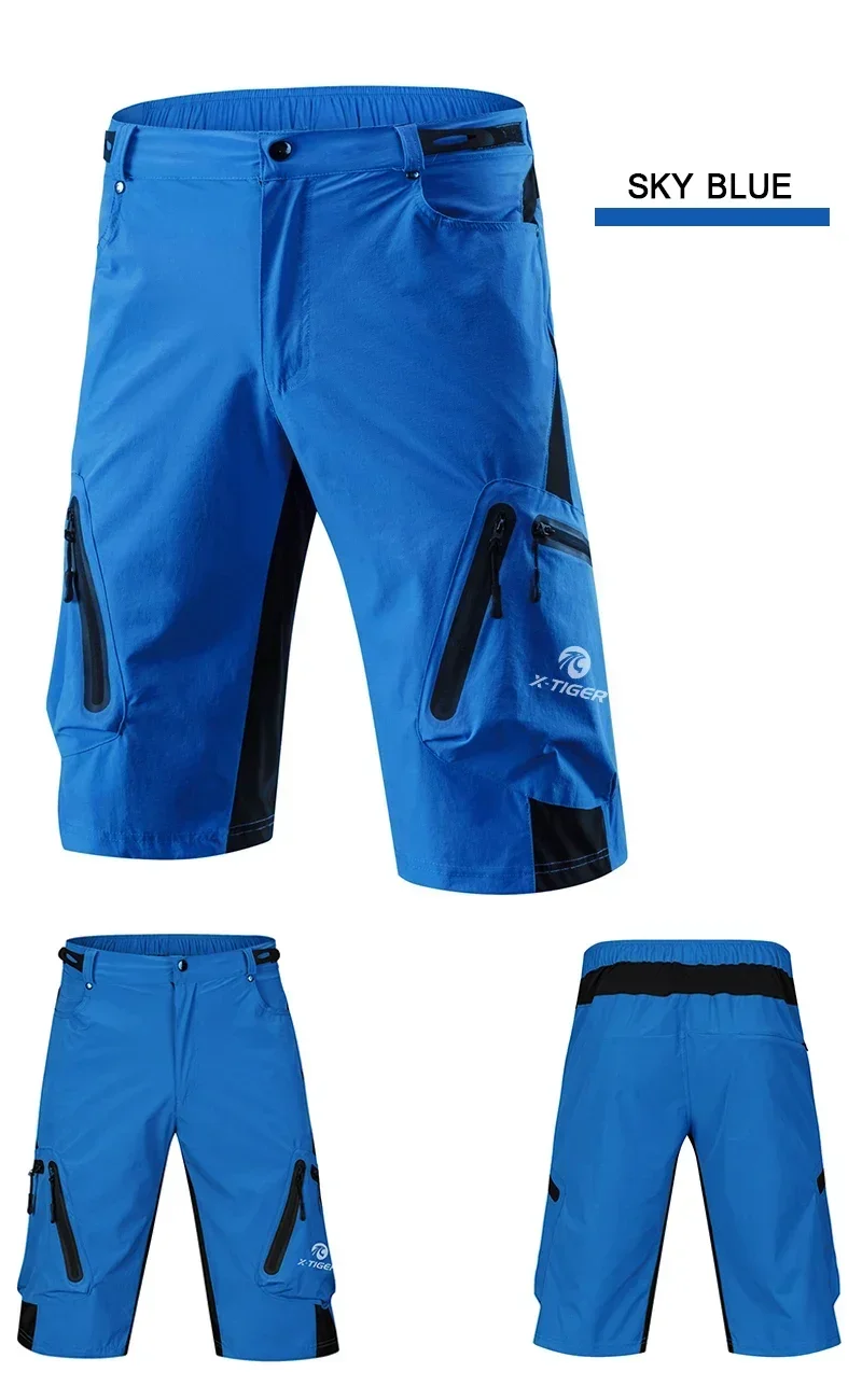 X-TIGER Mountainbike-Shorts Herren Sommer MTB Fahrradshorts Outdoor-Klettershorts Multitaschen-Mountainbike-Arbeitsshorts – Detail 15