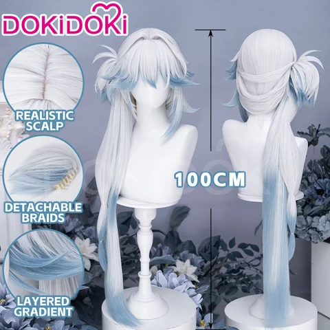 Косплей парик Silver Wolf Honkai: Star Rail