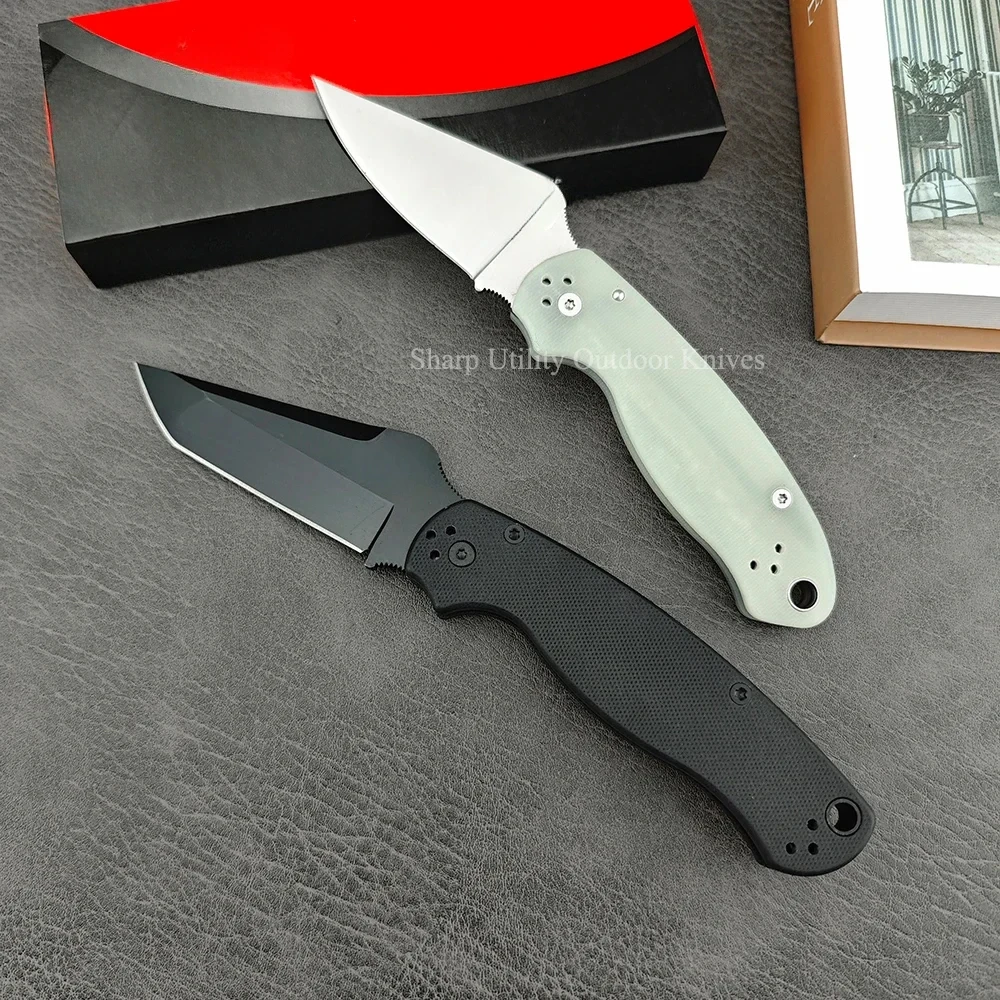 C-81 Outdoor Flipper CPM-S30V Blade Pocket Knife Edc Multitool Hunting Camping Tactical Folding Knife Jungle Rescue Sharp Knives