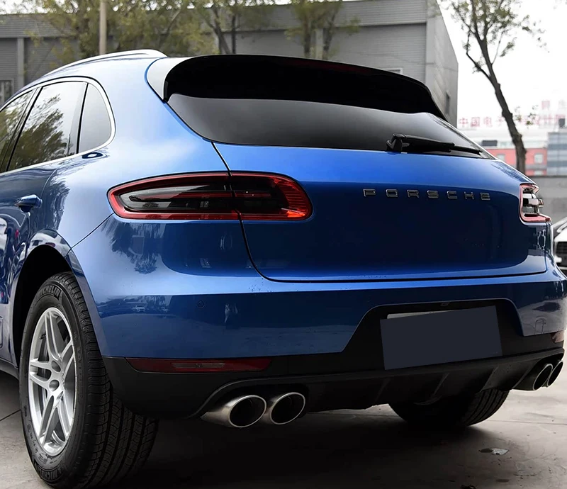Für 2014–2025 Porsche Macan 2.0T Auspuff-Endrohrsystem Upgrade S Look Quad Schalldämpfer Endrohr Auspuffkrümmer – Detail 4
