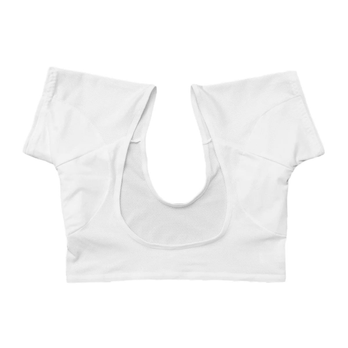 Almohadilla para el sudor en las axilas, camisa para mujer, camisas de vestir para niñas, trajes, chaleco, almohadillas, entrenamiento, blusas blancas de manga corta