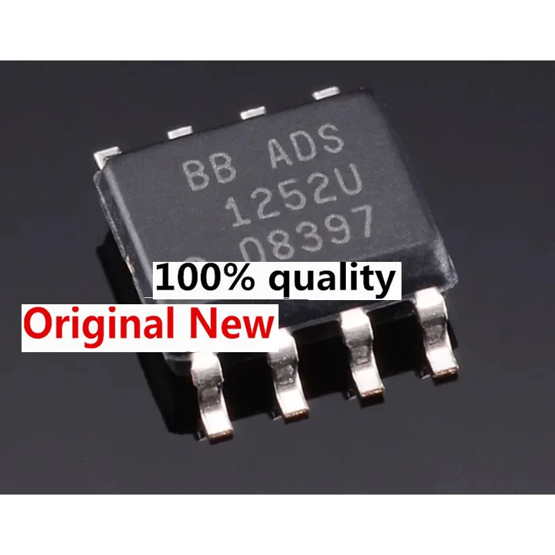 

5Pieces NEW Original Imported original ADS1252U ADS1252 can directly capture 24 bit new C analog-to-digital converter SOP-8 pack