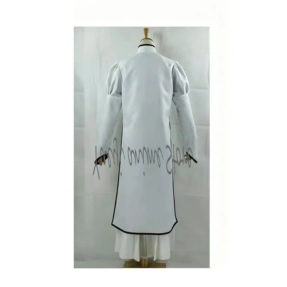 

Customized -Anime Orihime Inoue Arrancar Cosplay Costume White Full Outfit for Halloween Christmas Party