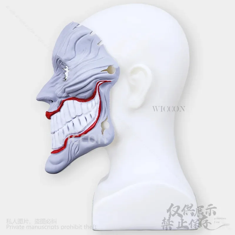 

COSda@Dandadan 3D Mask Hard Plastic Props Customized For Halloween Christmas Party Gifts Woman Girls Cosplay Aira ShiratoriCOSda