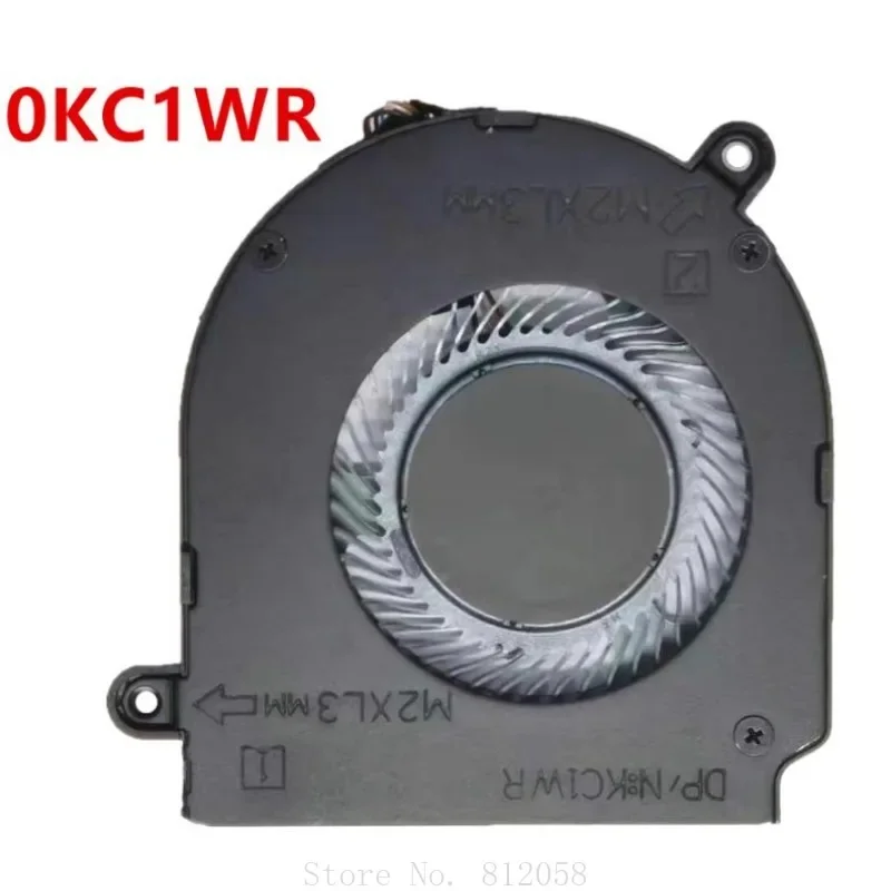 Original CPU GPU Cooler Fan for DELL Latitude 13 5300 5310 2-in-1 Laptop Fan 0KC1WR 0K6X87