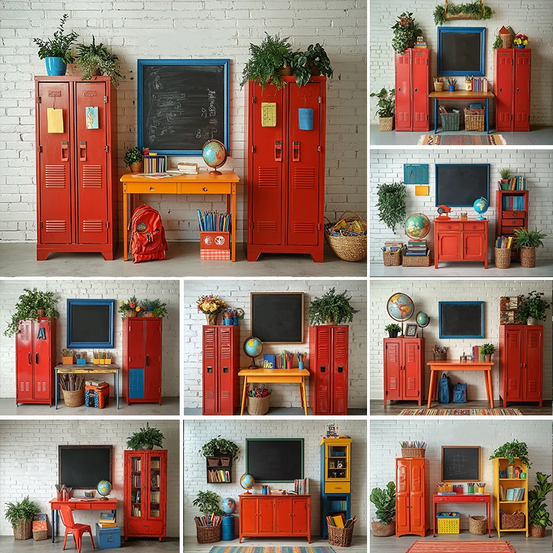 

LS School Classroom Backdrops Kids Adult Photography Child Baby Photocall Back To School Backgrounds