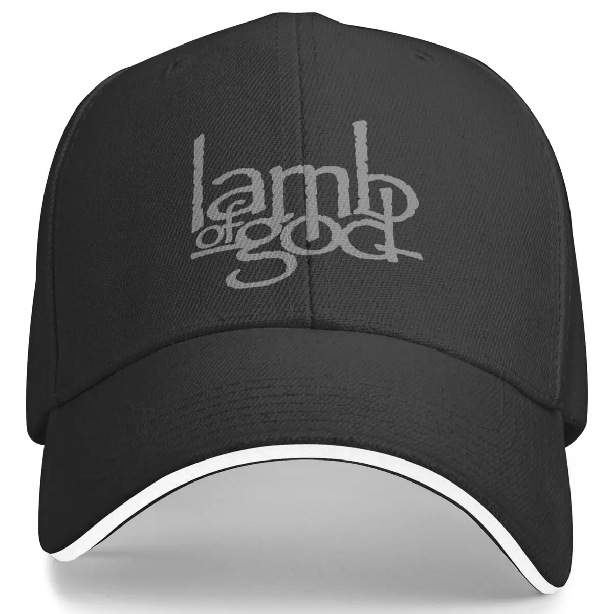 Lamb Of God Casual Baseball Cap Summer Heavy Mental Band Trucker Hat Kpop Rock Snapback Cap Unisex-Teens Classic Baseball Caps