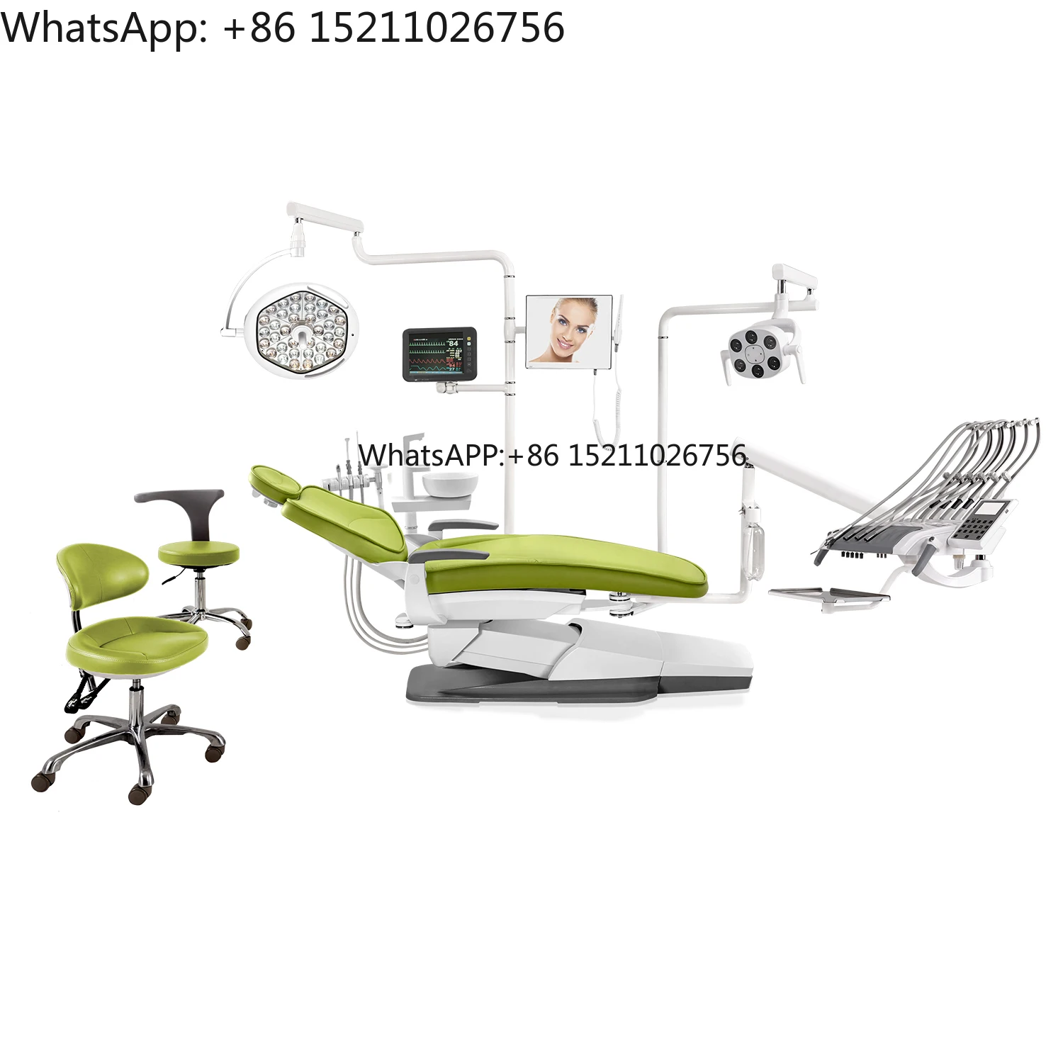 Sillón Dental de Alta Calidad Tipo Americano, Precios de Sillones Dentales en EE. UU., Unidad de Sillón Dental en Venta