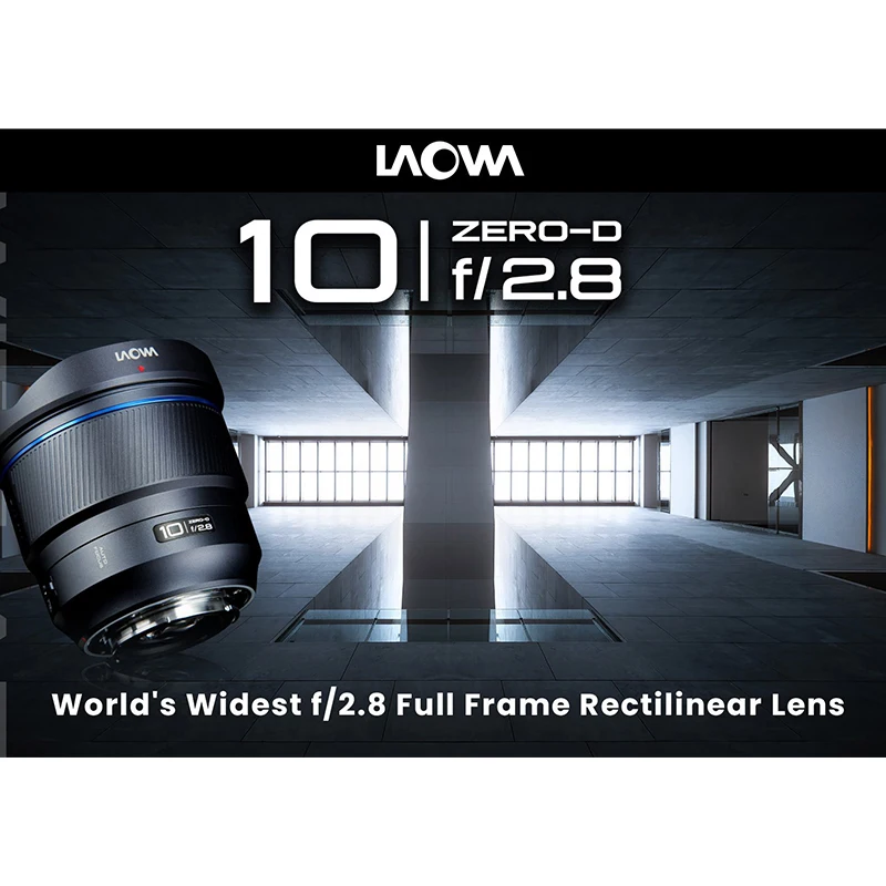 Laowa FF II 10 مللي متر F2.8 عدسة الكاميرا إطار كامل عدسة MF/AF لسوني Z نيكون Z كانون RF L جبل كاميرات