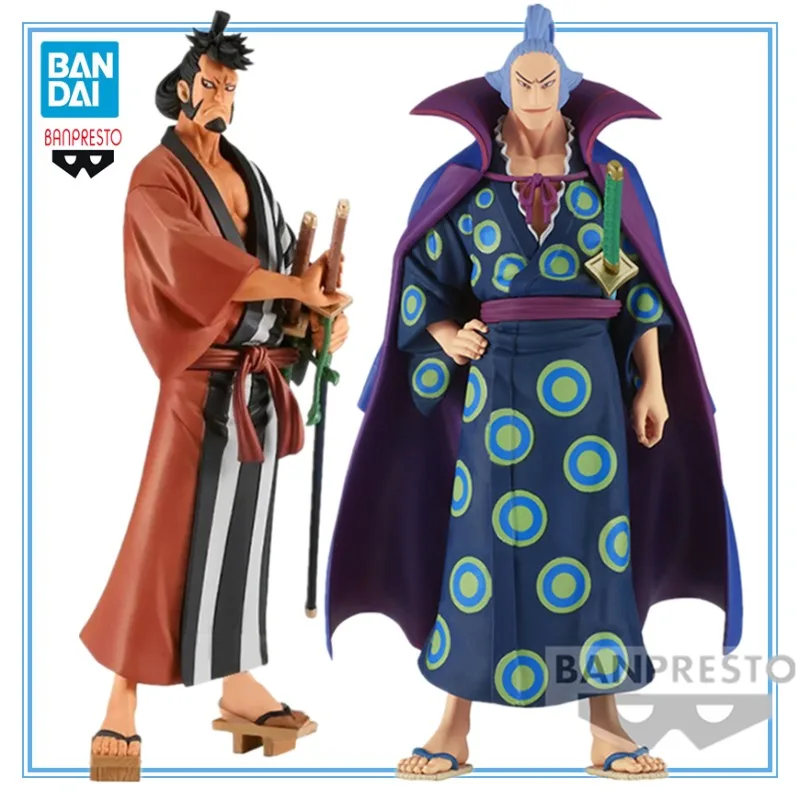 

Оригинальная BandaiOne Piece, Denjiro Kinemon 17 см, оригинальная аниме-фигурка из ПВХ, коллекционные игрушки для мальчиков