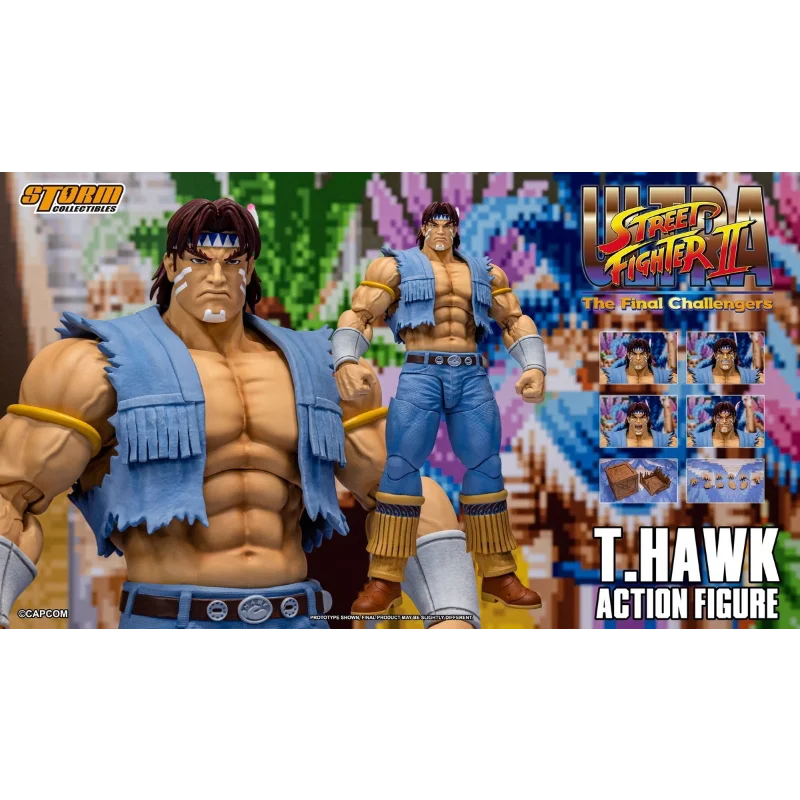 

В наличии: Коллекционная фигурка Storm Toys CPSF31 Street Fighter 2 Challenger T. Hawk – идеальный подарок