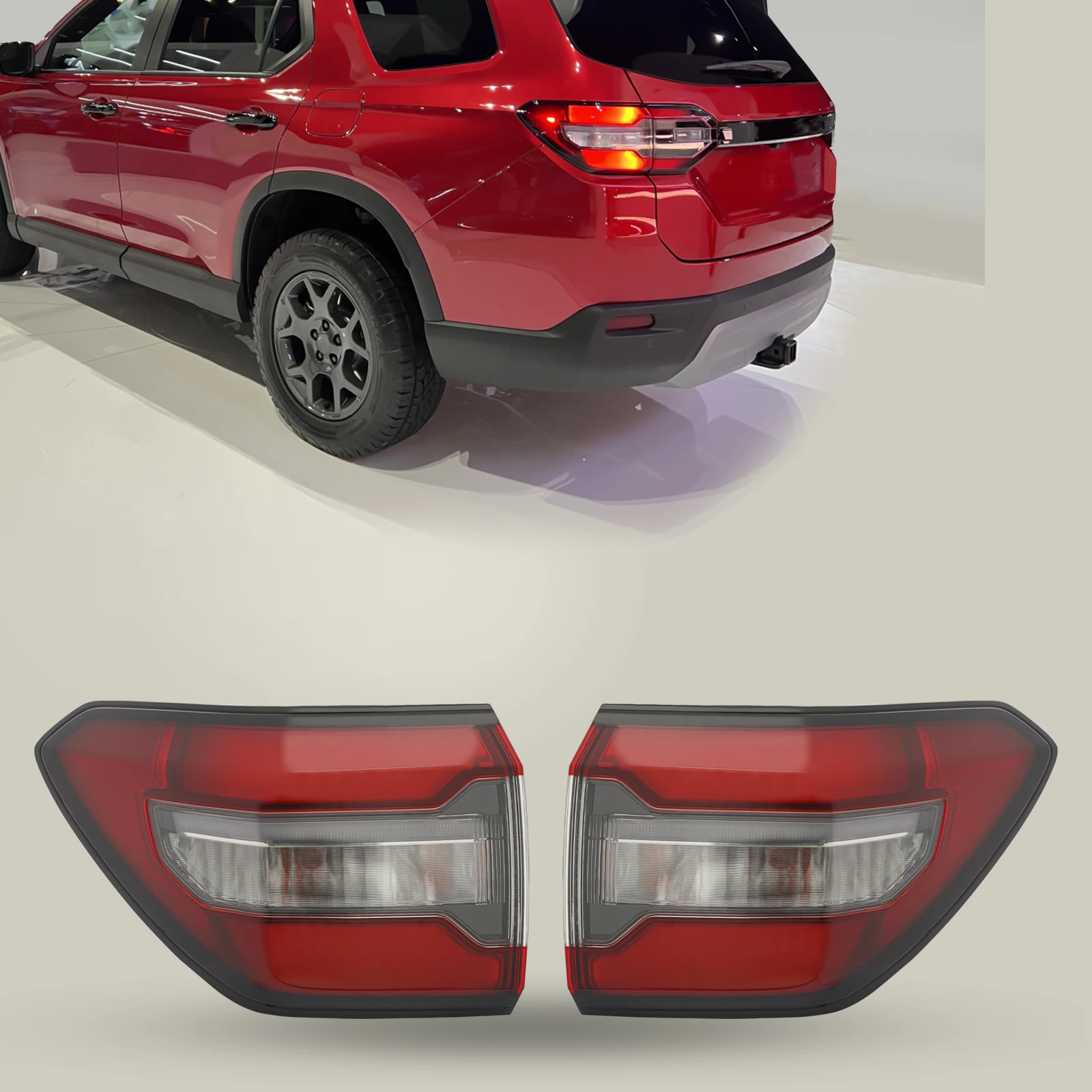 

Светодиодный фонарь стоп-сигнала, указателя поворота и заднего хода для Honda Pilot 2023-2024, правая сторона, внешний задний фонарь, OEM 33500-T90-A01, прямая установка