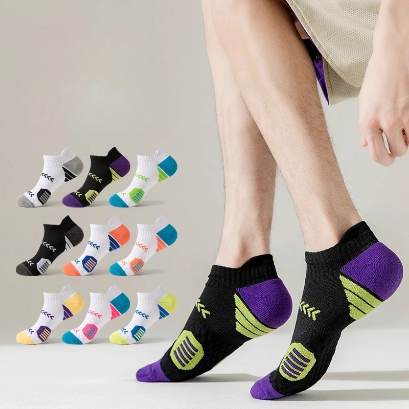 

Многофункциональные спортивные носки, повседневные дышащие носки для фитнеса, бега, баскетбола, мужские и мужские спортивные носки с низким вырезом до щиколотки на открытом воздухе