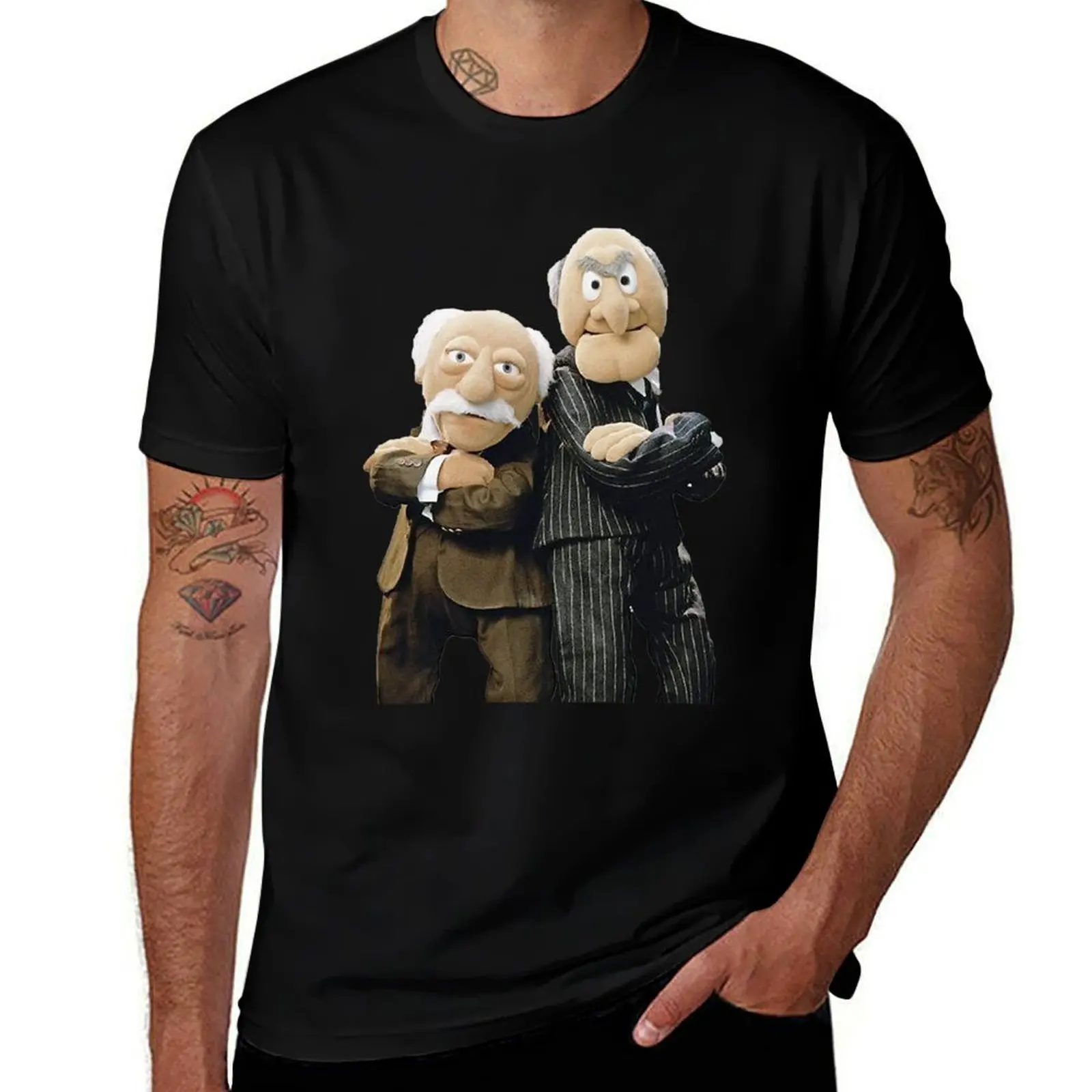

Statler and Waldorf T-Shirt plus size clothes Man t-shirt man t shirt sweat shirts, men