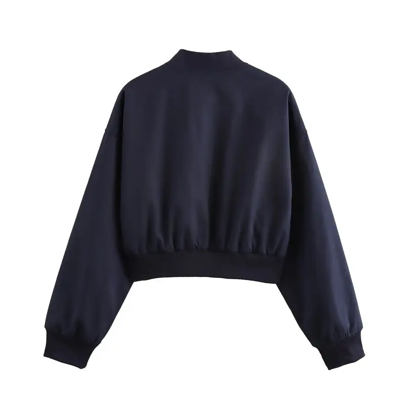 

2024 Autumn New Women's Commute Design Slimming Versatile ort Baseball Jaet oulder Width Outerwear Faion Ladies' orts