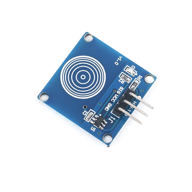 5pcs TTP223 Touch Sensor Module Single Channel Capacitive Switch Push-button switch  Finger button