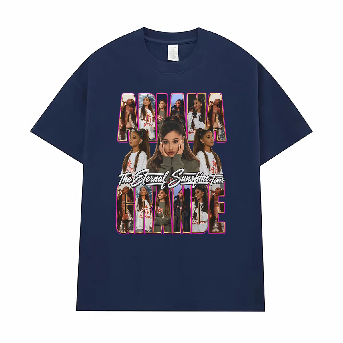 Ariana Grande The Eternal Sunshine Tour T Shirt Men Women Clothing Fashion Aesthetic T Shirts Cotton Casual High Quality T-shirt