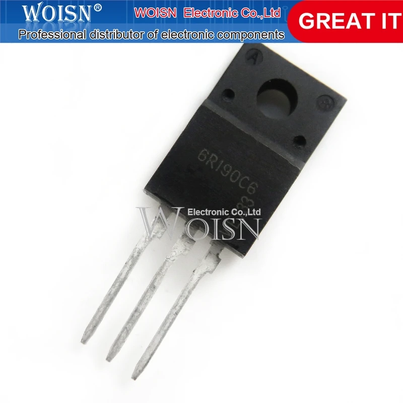 

10 шт., экранирование шелка IPP60R190C6: 60R190C6 TO-220