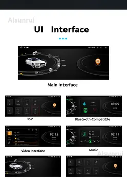 適用於奧迪A6 C6 4f 2005-2011款的6+128G安卓14車用收音機CarPlay,支援MMI 2G/3G,附4G螢幕 10 最佳銷售 奧迪 A6 C6 CarPlay - №3