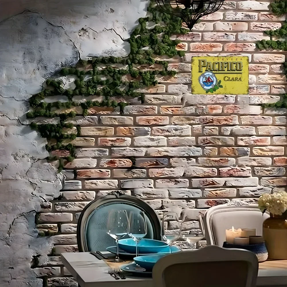 لافتة معدنية عتيقة من Pacifico: يجب اقتناؤها للحمام والبار وديكور المرآب ومثالية لإضافة سحرًا إلى إعدادات المزرعة الريفية #5