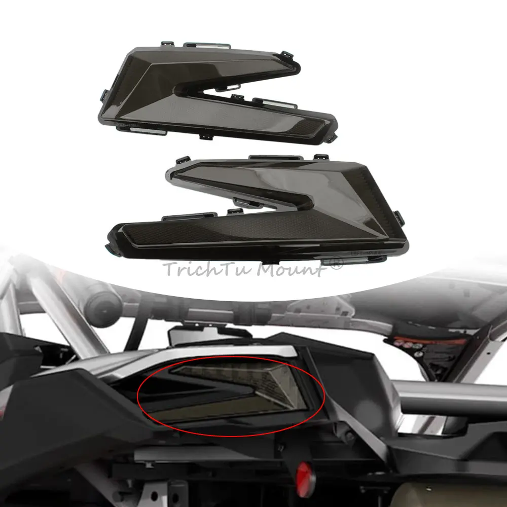 

LED Rear Tail Light Assembly Compatible with Can-Am Maverick X3 XDS XRS Max Turbo R 2017 2018 2019 2020 2021 2022 2023 2024