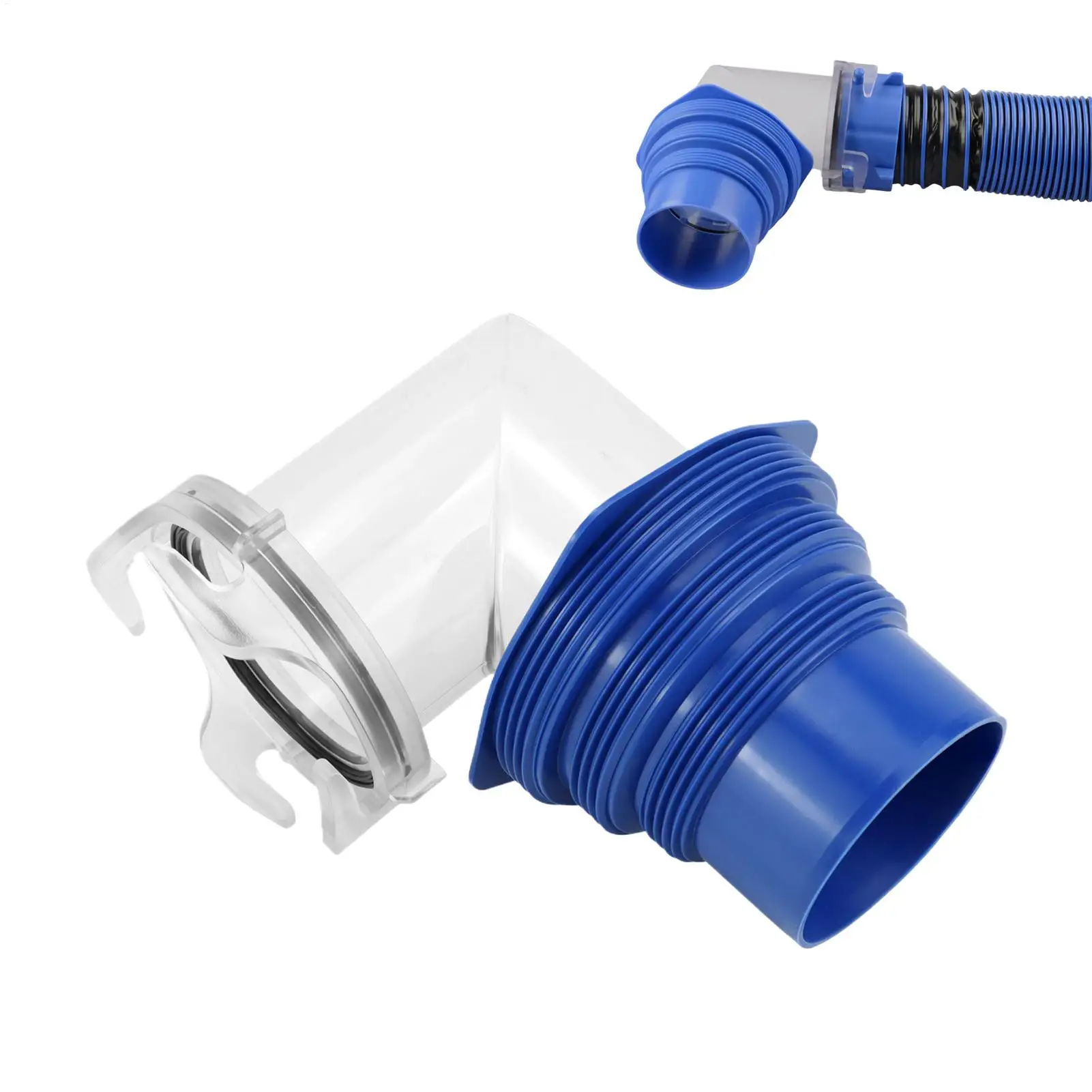 

RV Sewer Pipe Connector High Efficiency Standard 4 IN 1 Interface RV Wye Sewer Hose Fitting Y Shaped Sewer Pipe Connector
