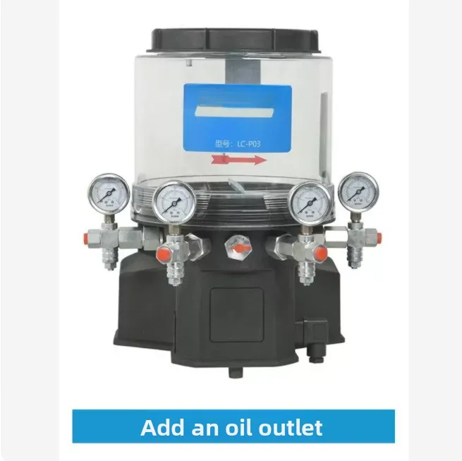 50W Electric Grease Lubrication Pump 12V/24V Automatic Central Grease System for Excavator Engineering Machinery