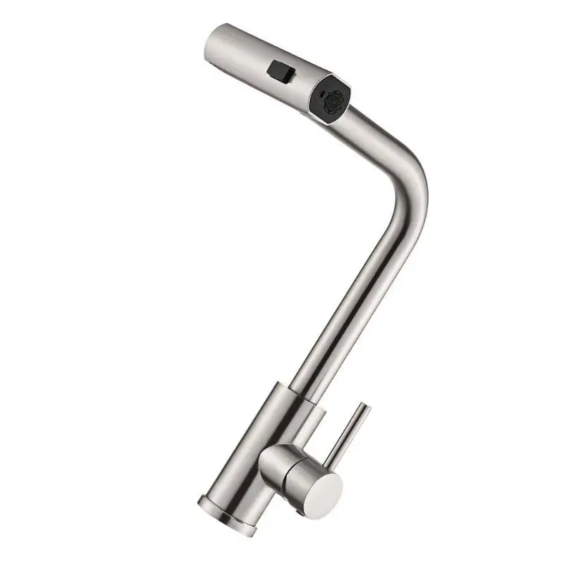 

Y1UD High Pressure Kitchen Tap with Pull Down Sprays Head Modern Kitchen Mixer Tap