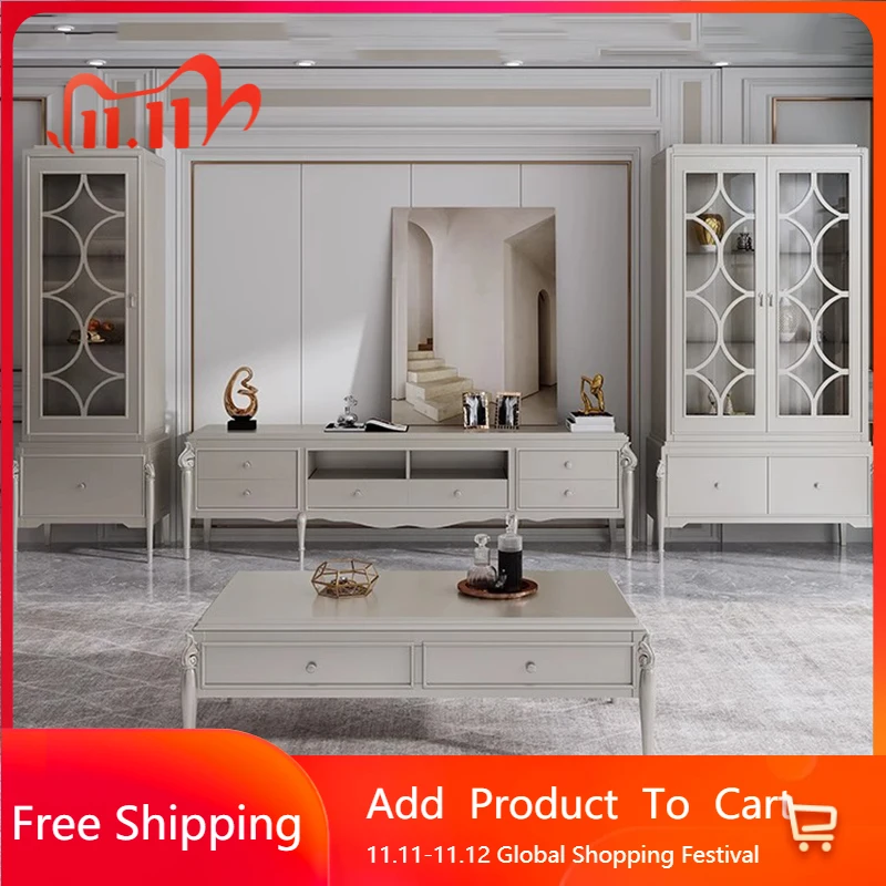 

Postmodern Beauty Tv Stand Retro French Aesthetic With Drawers Tv Stand Elegant Unique Mobiletto Office Muebles Home Furniture