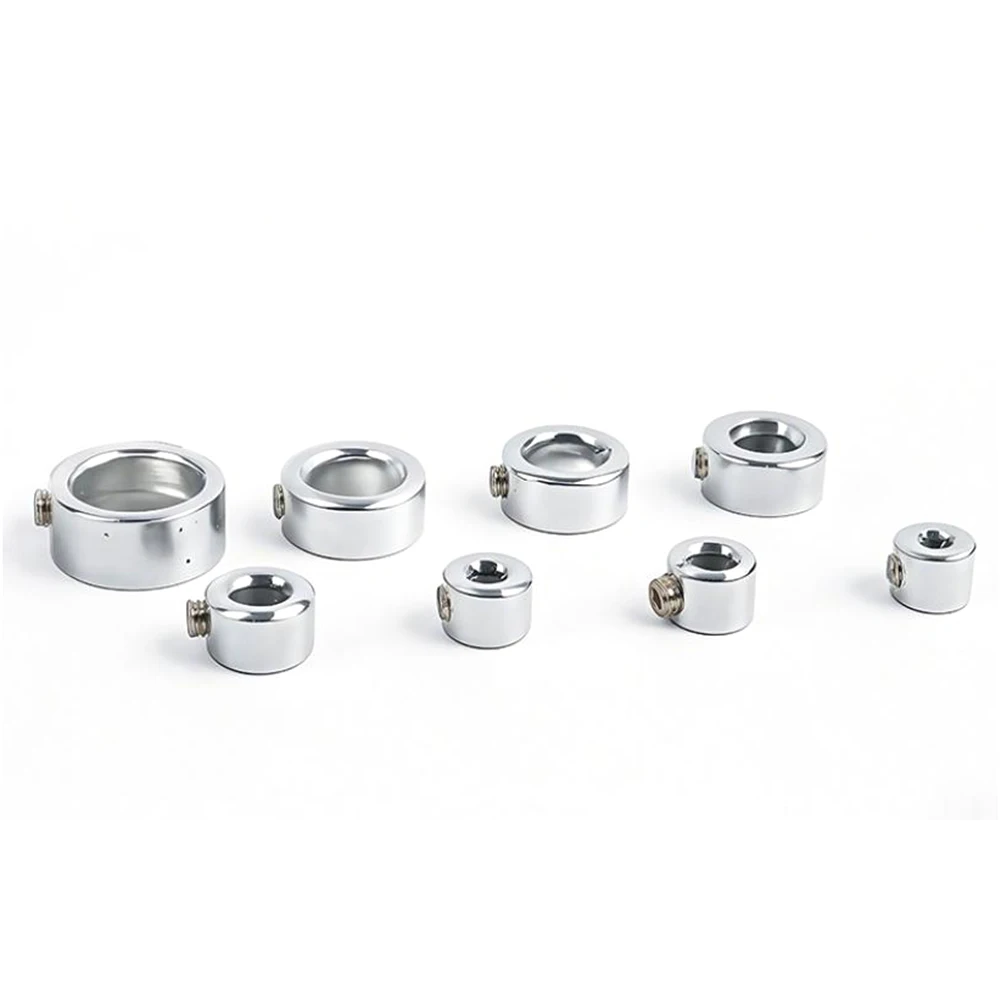 8pcs Stainless Steel For drill Bit Depth Stop Rings with Hex Key for Accurate Depth Control 3mm 4mm 5mm 6mm 8mm 10mm 12mm 16mm