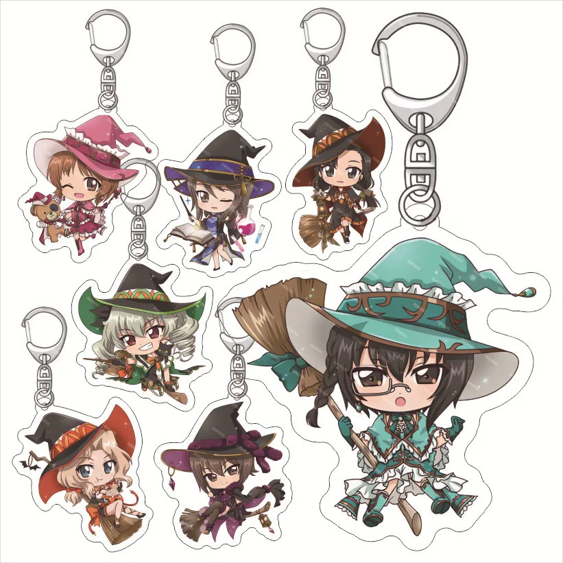 GIRLS und PANZER Nishizumi Miho keychain  llaveros  брелок для сумки