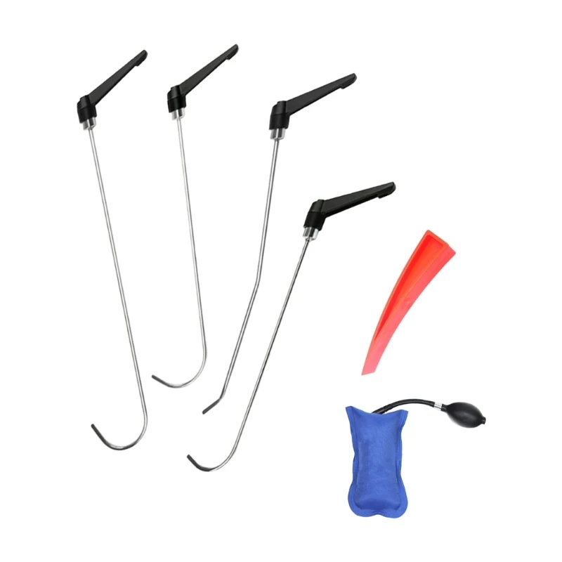 E15A 4Pcs Automotive Panel Repair Equipment Car Damage Removal Repair Dent Repair