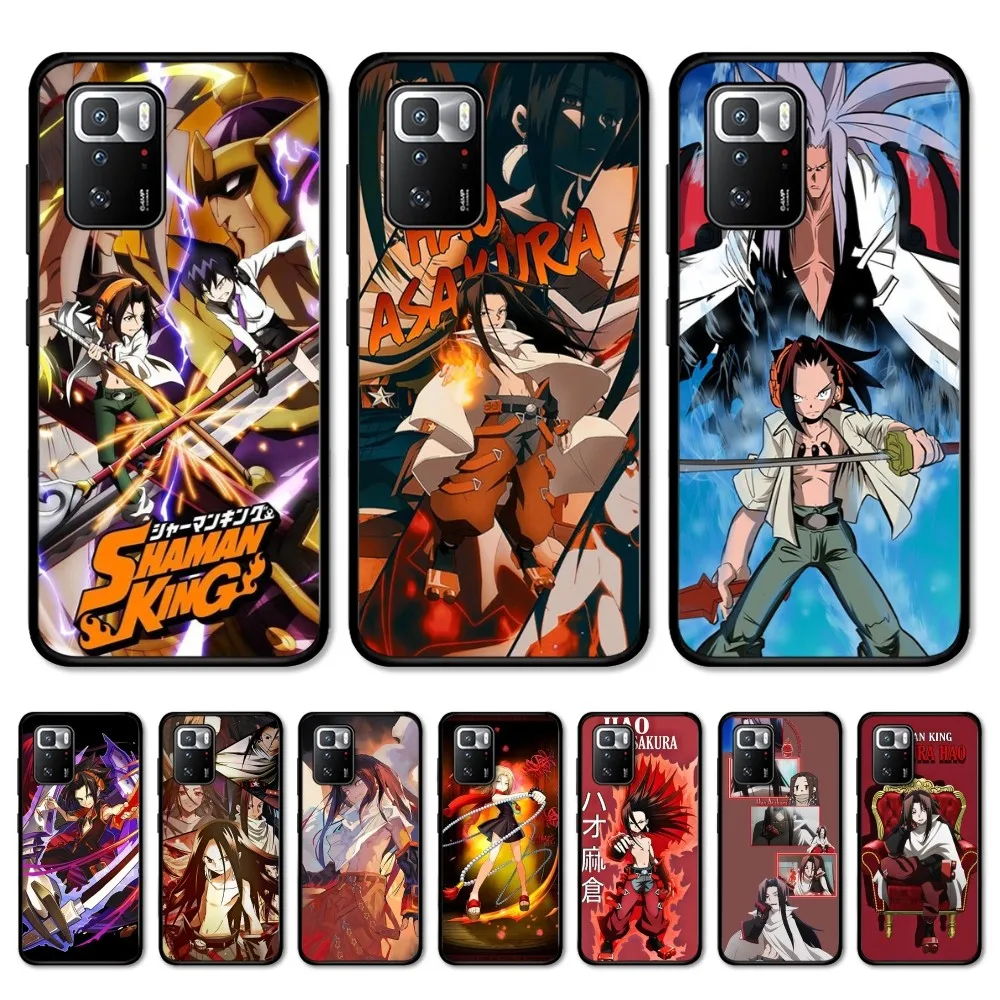 Anime Shaman King Phone Case For Redmi Note 4 X 5 A 6 7 8 T 9 9S 10 11 11S 11Epro Poco M3 Pro