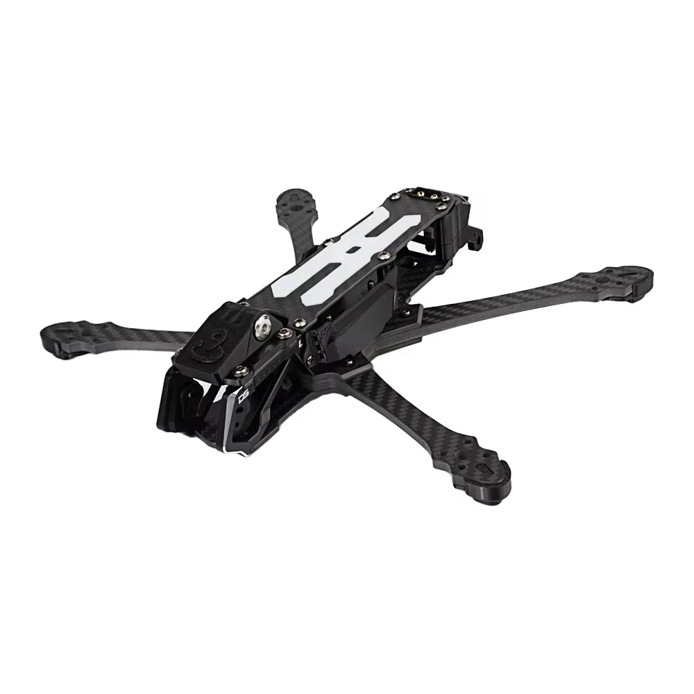 DeepSpace SEEKER 5 Inch FPV Drone Frame Freestyle Cinematic Frame Compatible DJI O3 O4 Air Unit Crash Resistant DC/XL