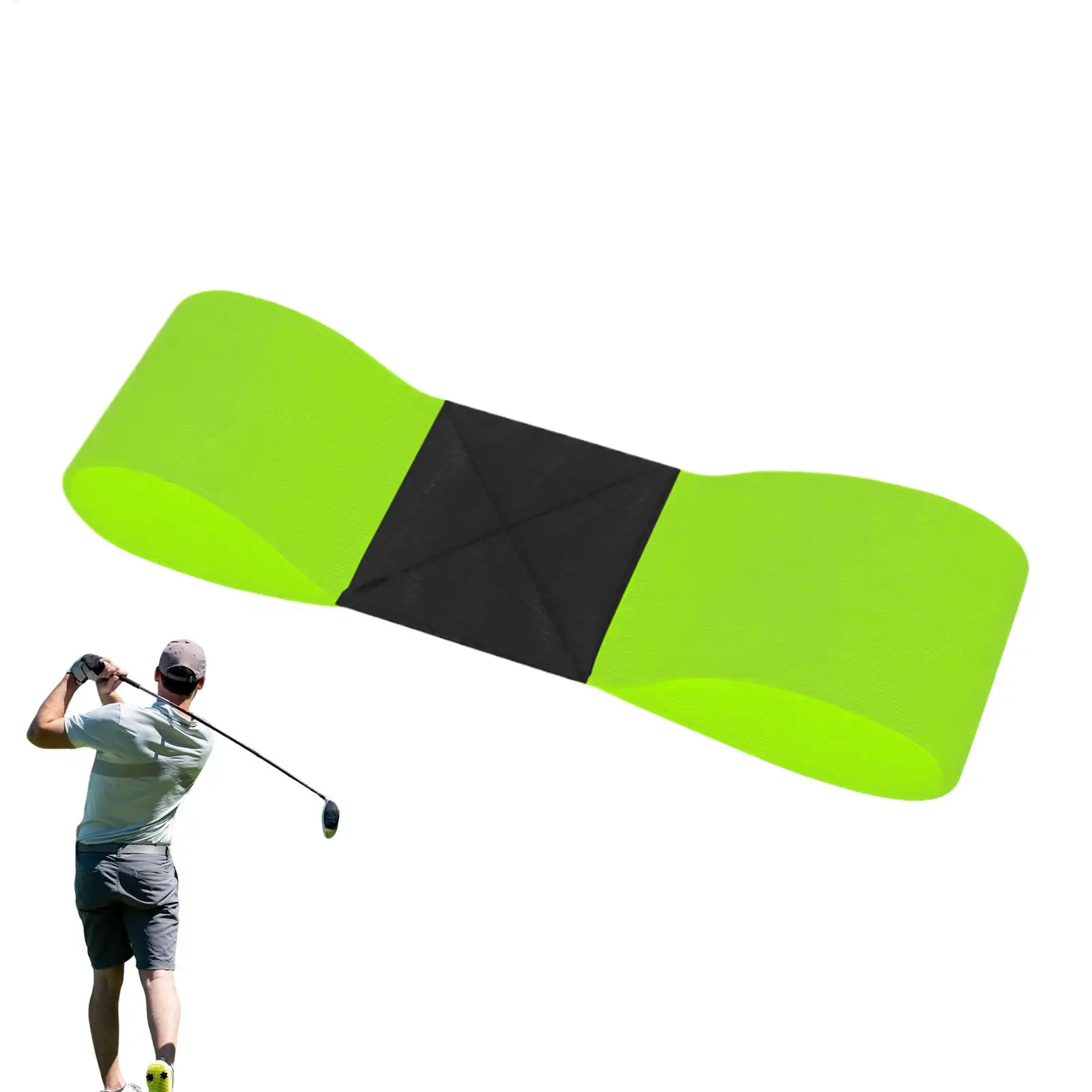 Golf Swing Correction Strap Elastic Golf Arm Band Training Aid Portable Golf Swing Alignment Band For Swing Postures Training - view 5