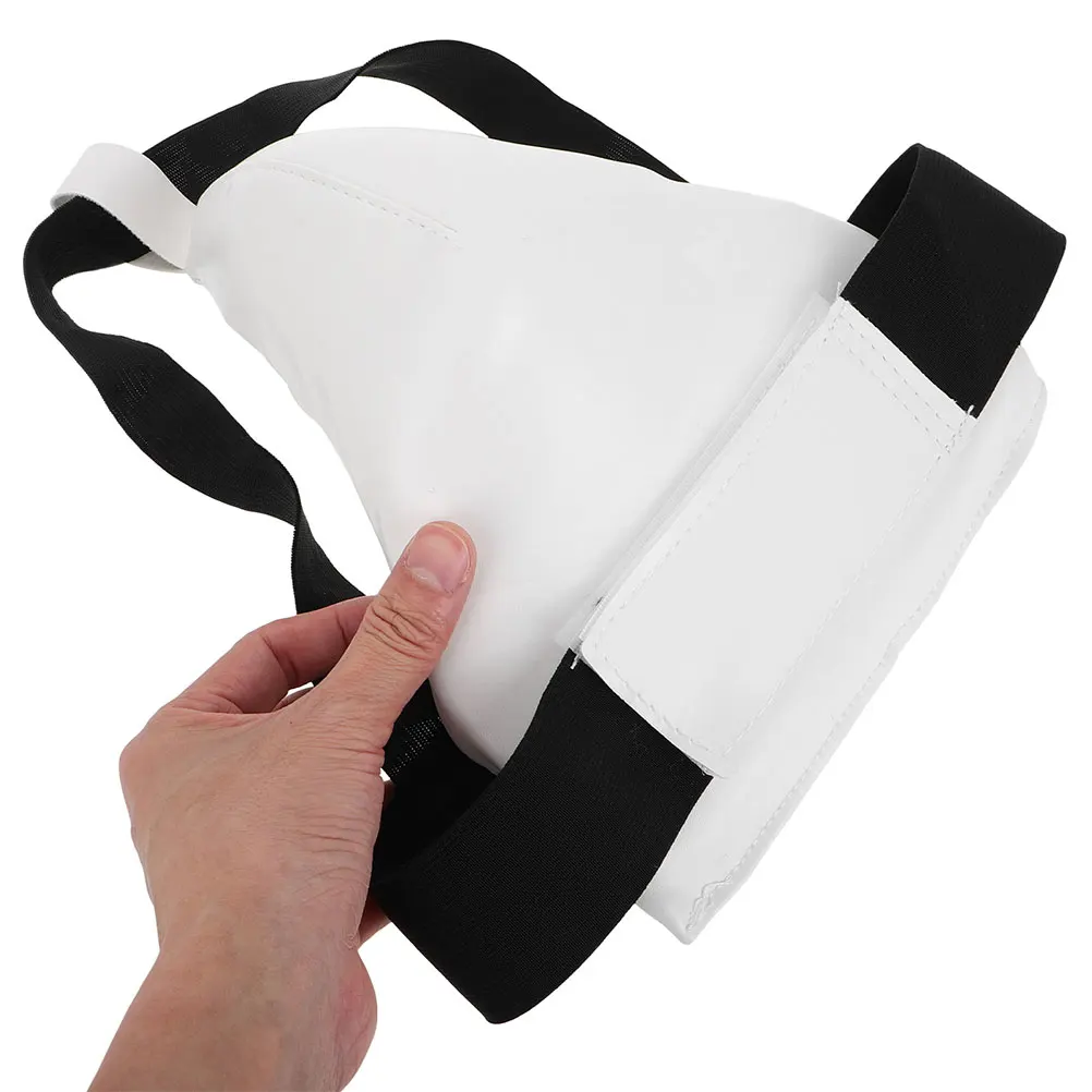

Crotch Protection Groin Protector Comfortable Fighting Guard White Child Martial Arts Adjustable Elasticity Mma Training Boxing