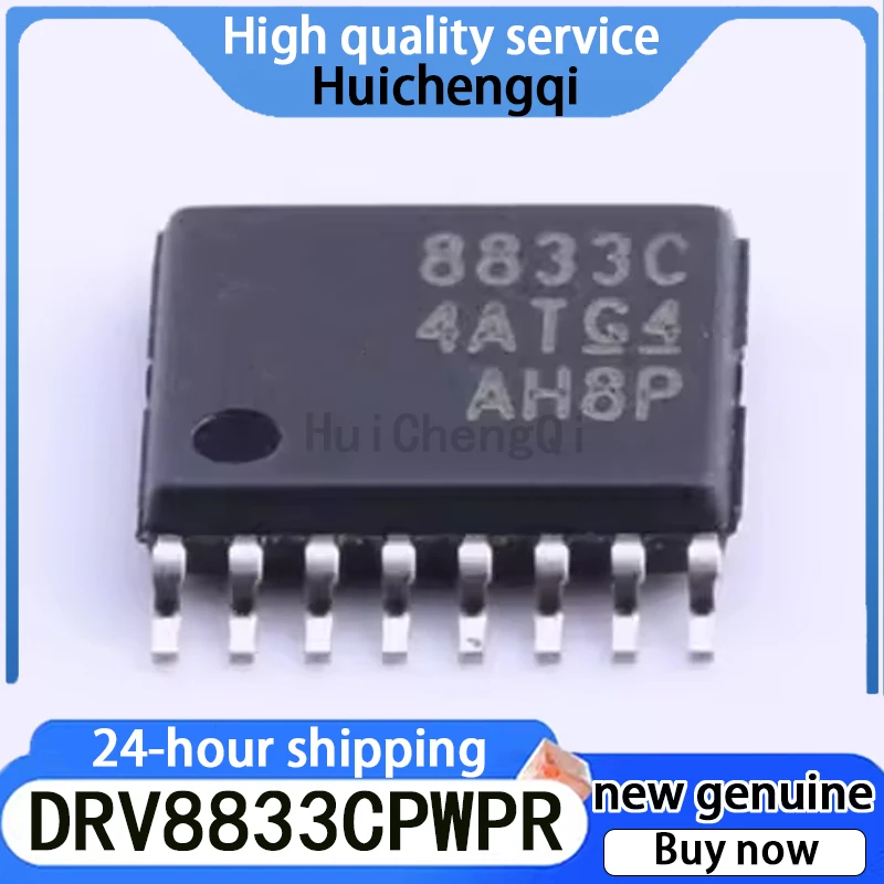 5PCS Original Genuine DRV8833CPWPR HTSSOP-16 Dual H-bridge Motor Driver Chip