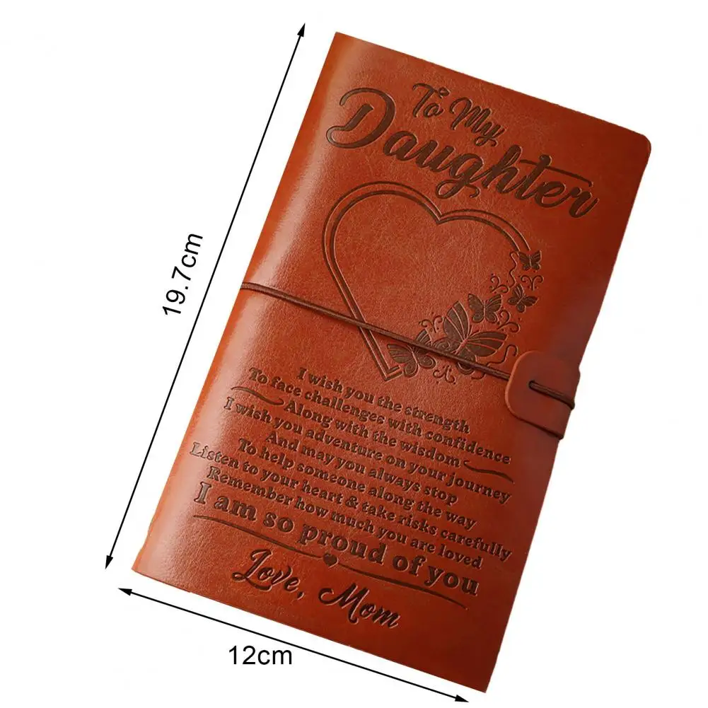 Journal Notizbuch Retro verdickte Seite Pu Leder handgemachte Rezept Buch Monats planer Notizbuch Reisende Journal Planer Geschenke