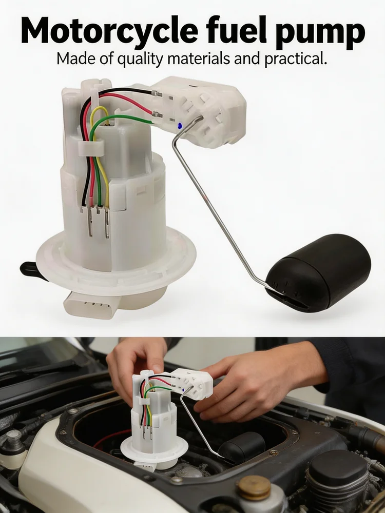 Fuel Pump Motorcycle Replacement For Honda 300 2017-2023 16700-K87-A01 White Tank Module Fuel System Assembly